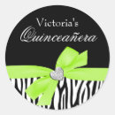 Search for green diamond stickers Quinceanera