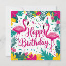 Search for tropical design invitations Flamingo