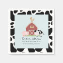 Search for farm animals napkins Boy