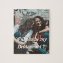 Search for will you be my bridesmaid puzzles Maid of honor