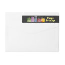 Search for hip return address labels Black