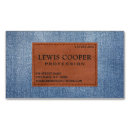 Search for jeans business cards Simple