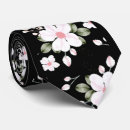Search for black and white floral ties Groom