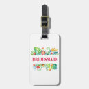 Search for bridesmaid luggage tags Tropical