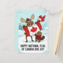 Search for canada flag postcards Moose
