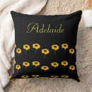 Search for black background cushions Yellow
