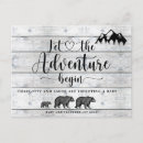 Search for rustic wood background invitations Gender neutral