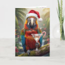 Search for parrot christmas cards Macaw