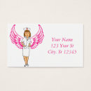 Search for angel wing business cards Healer
