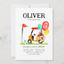 Search for golf ball birthday invitations Sports birthday party