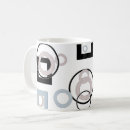 Search for modern geometric pattern mugs Beige