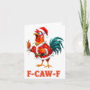Search for rooster christmas cards Chicken