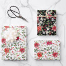 Search for winter wrapping paper Poinsettia
