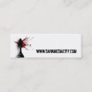 Search for horror business cards Paranormal