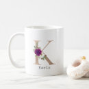Search for alphabet k mugs Floral