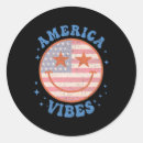 Search for smiling flag stickers Patriot