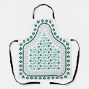 Search for floral border aprons Blue