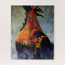 Search for rooster puzzles Rustic