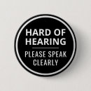 Search for hard of hearing badges Special needs aid