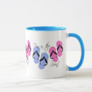 Search for beach footprints mugs Summer