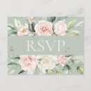Search for rsvps postcards Sage green