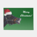Search for christmas horse doormats Funny