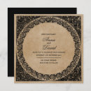 Search for vintage old paper wedding invitations Elegant