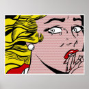 Search for lichtenstein posters Girl