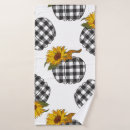 Search for thanksgiving bath towels Sunflower
