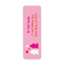 Search for twinkle return address labels Pink