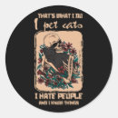 Search for hate people stickers Cat