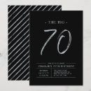 Search for black and silver party invitations Modern