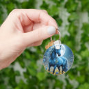 Search for blue horse key rings Fantasy