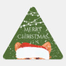Search for corgi christmas stickers Santa