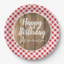 Search for black and white checkered paper plates Party