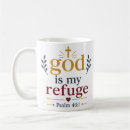 Search for refuge mugs God is my refuge