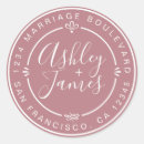 Search for rose rsvp stickers Return address