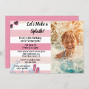 Search for waterpark invitations Girl