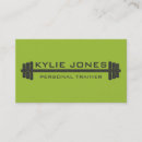 Search for barbell business cards Trainer
