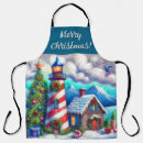Search for lighthouses aprons Blue