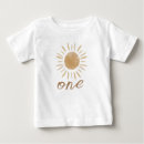 Search for 1st birthday baby shirts Sun