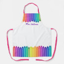 Search for art teachers aprons Crayons