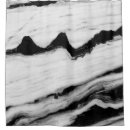 Search for black marble shower curtains Abstract