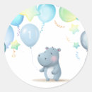 Search for blue hippo stickers Hippopotamus