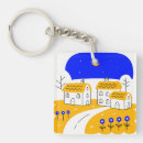 Search for cartoon house key rings Flowers
