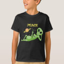 Search for peace kids tshirts Alien