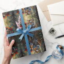 Search for big cats wrapping paper Lion