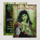 Search for zombie girl invitations Horror