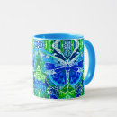 Search for butterflies pattern mugs Exotic