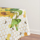 Search for honey bee tablecloths Honeycomb